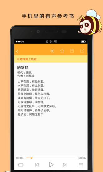 中考蜂背