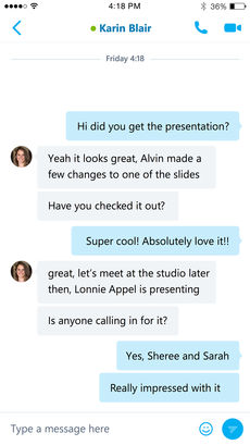 Skype ios会员版截图1