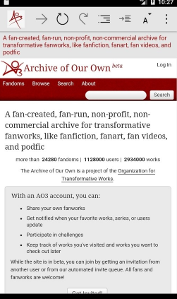 ao3 网页版登录入口免费版截图1
