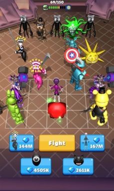 合并怪物100扇门清爽版截图1