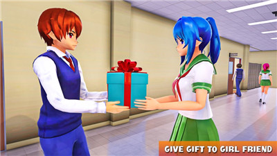 动漫女孩学校模拟器完整版截图1