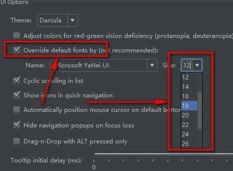 PyCharm如何修改字体大小?PyCharm修改字体大小的方法截图