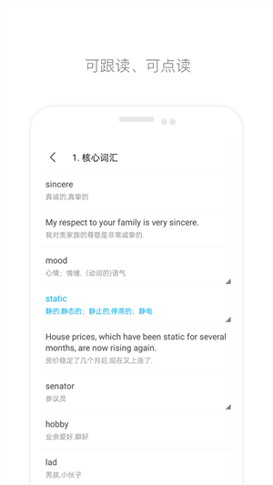 掌上四级英语安卓版截图1