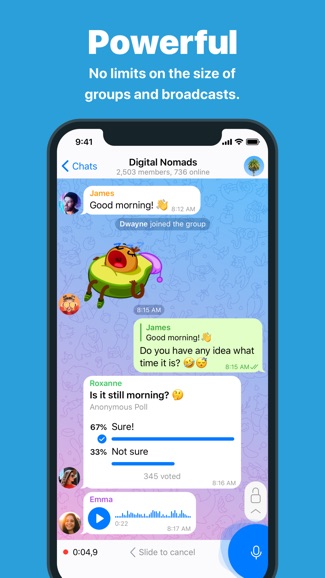 飞机app聊天ios完整版截图1