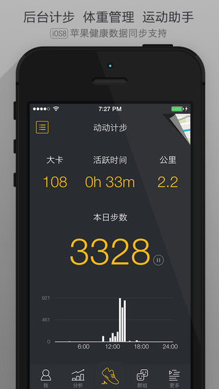动动-运动减肥计步器ios免费版截图1