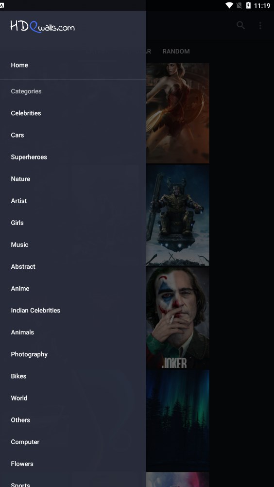 Hdqwalls壁纸免费版截图1
