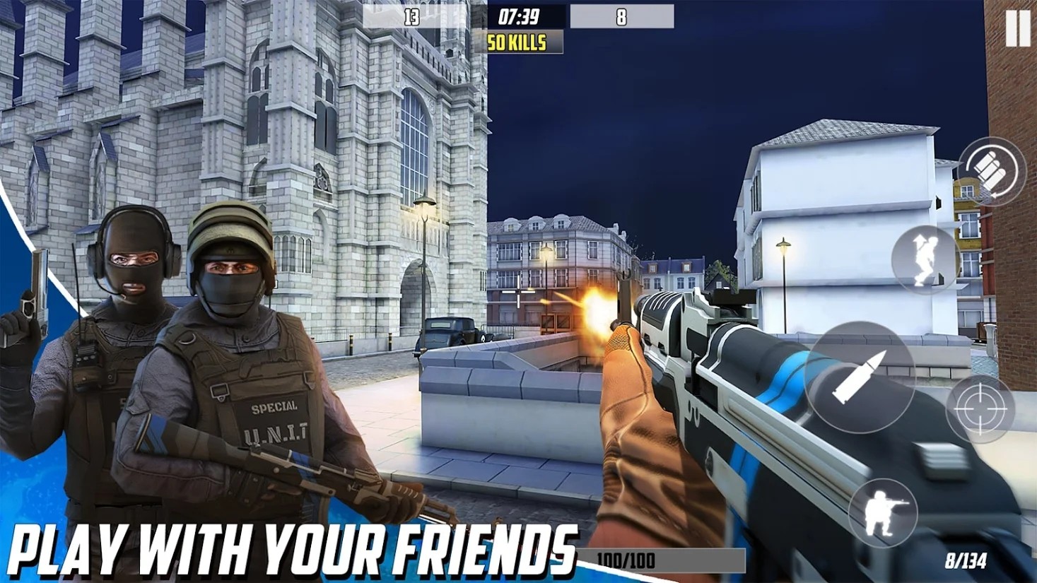 Gun War危险射击破解版截图1