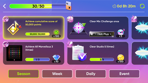 rhythm hive 无限金币版截图1