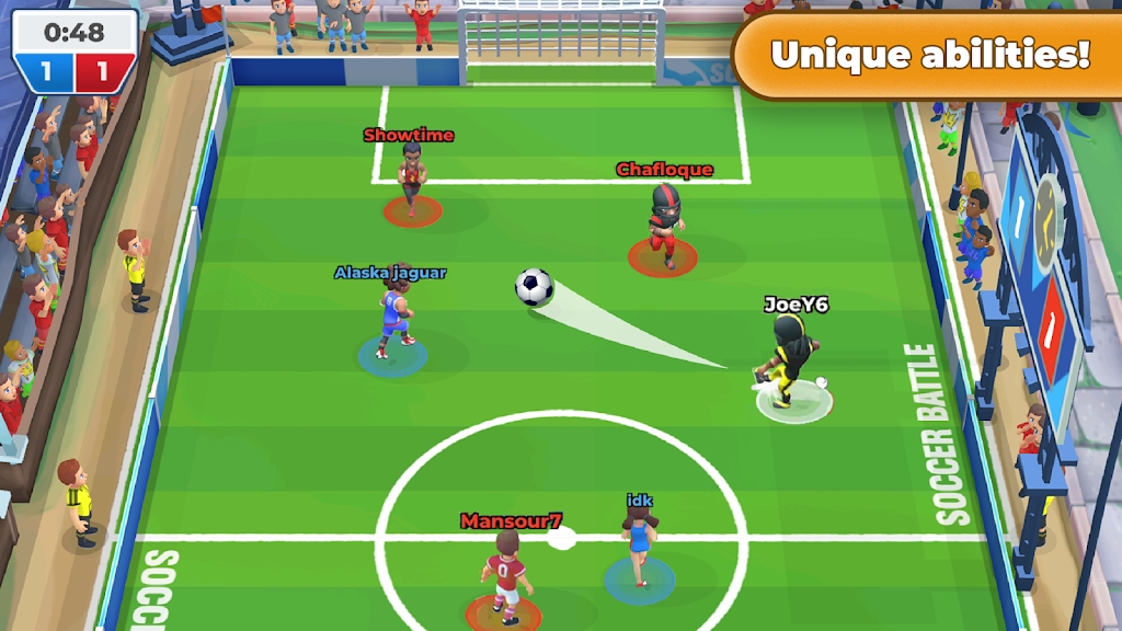 Soccer Battle足球之战官服版截图1