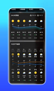 微鲤天气去广告版截图1
