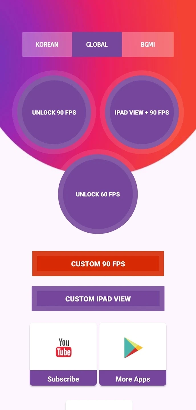 90FPS画质修改器手机版截图1