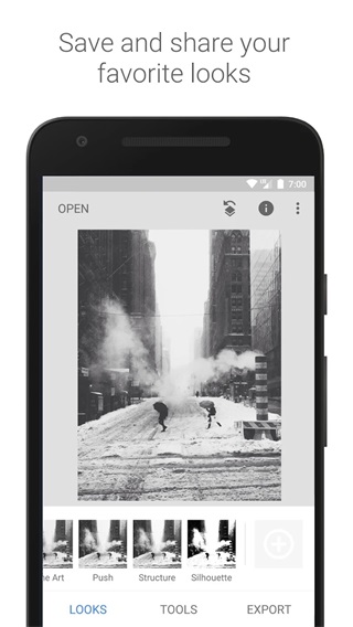 snapseed 手机修图完整版截图1