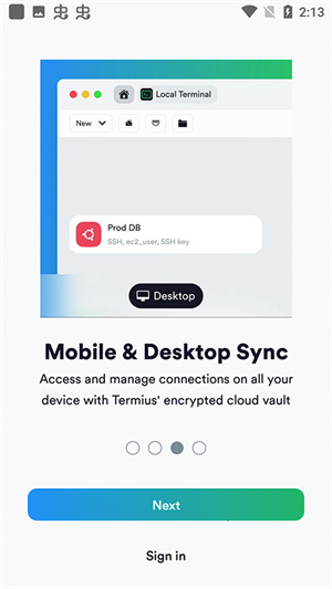 Termius ios完整版截图1