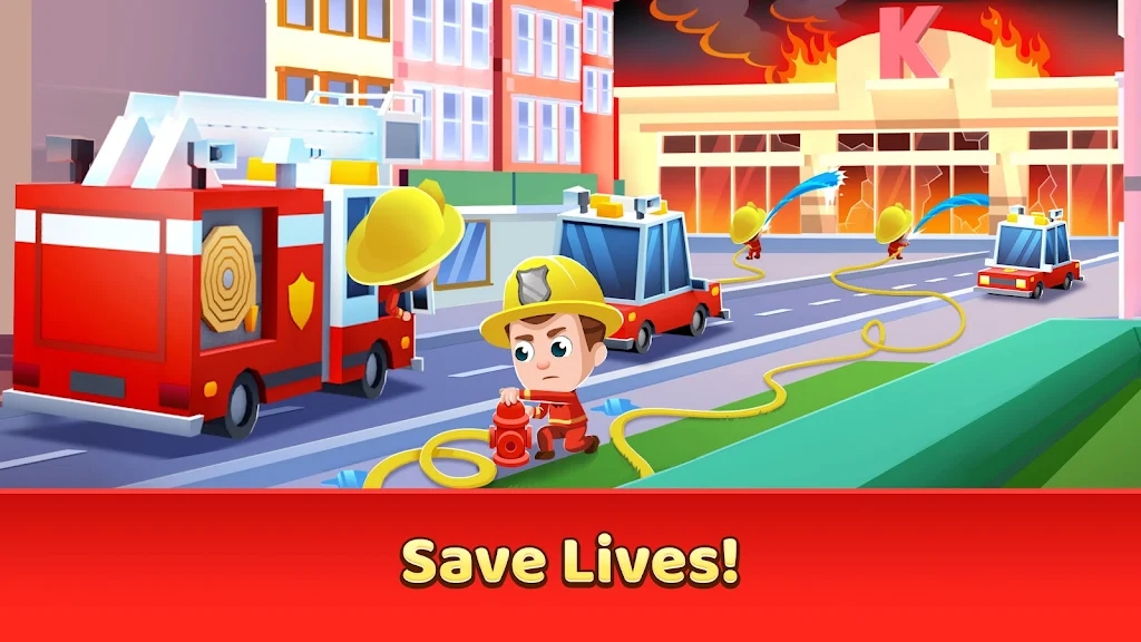 Idle Firefighter消防员大亨官方版截图1