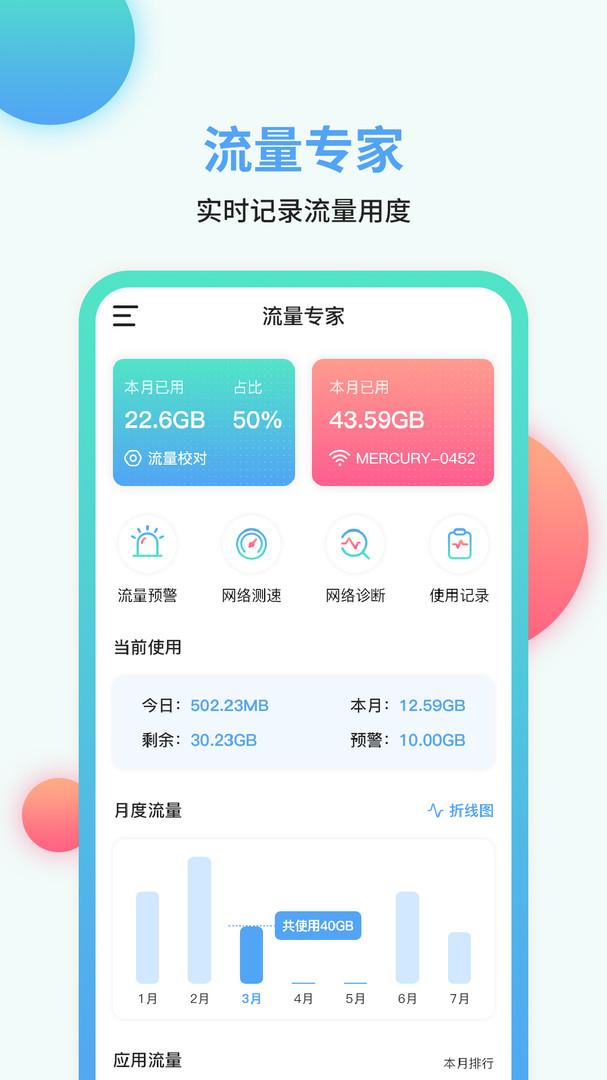 流量管家ios去广告版截图1